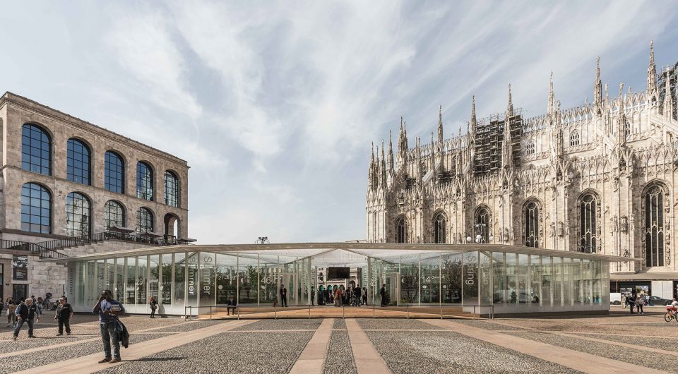 “鲜活的自然”展馆，2018米兰57届家具展 / Carlo Ratti Associati四季同存的展馆